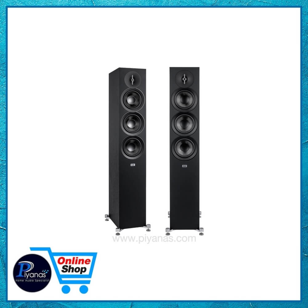 ลำโพงตั้งพื้น ELAC : DEBUT 3.0 / F-6.3 (สีดำ)